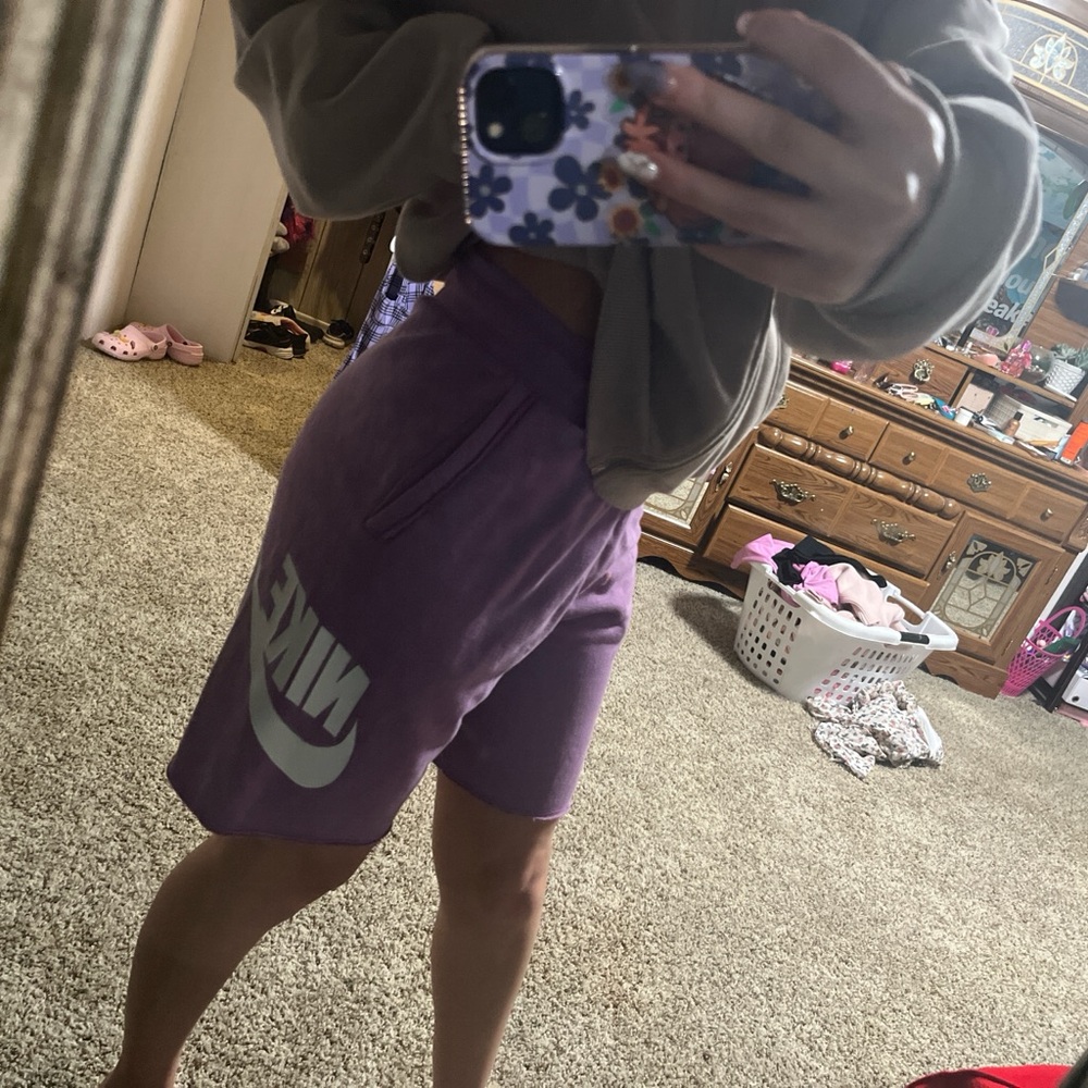 Nike Lavender Athletic Shorts